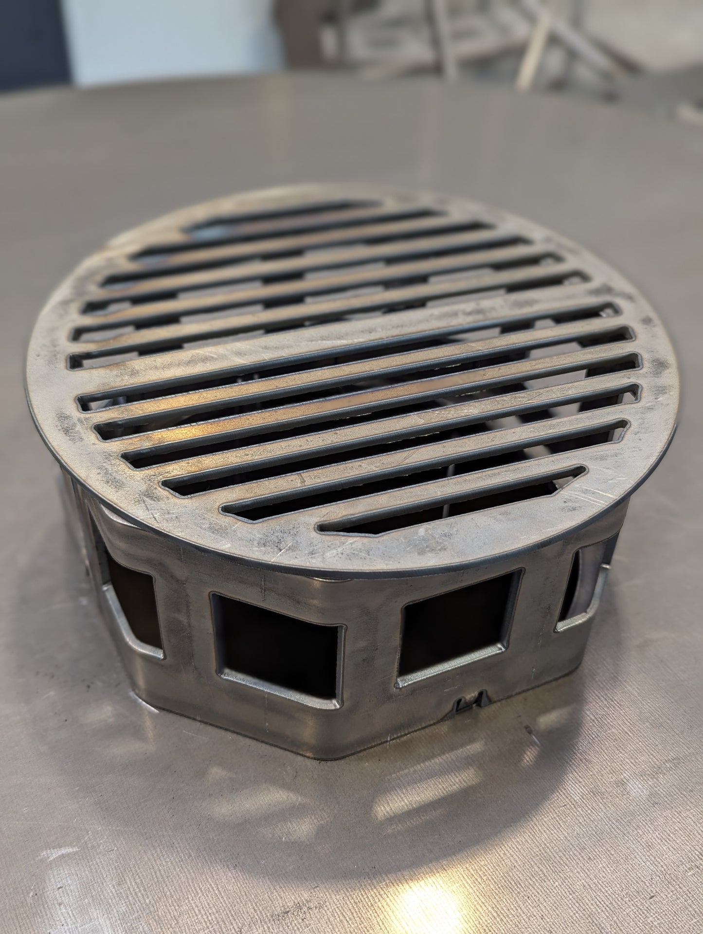 Wokaufsatz für Grillplatte, Topf und Pfanne