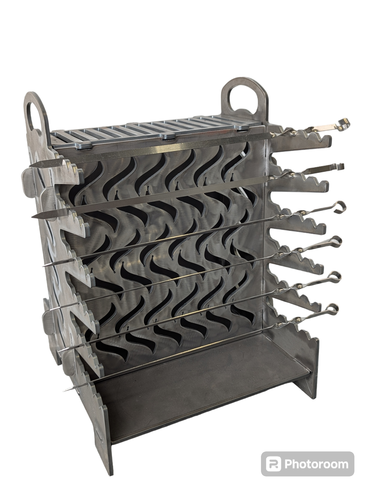Schaschlikgrill/Mangalgrill aus 6mm Stahl